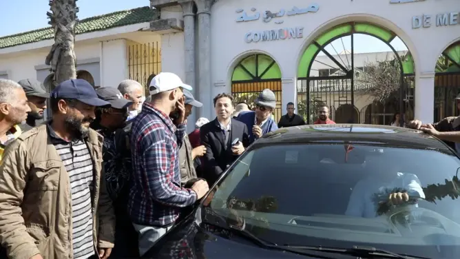 غضب تجار مديونة ضد أبو الغالي