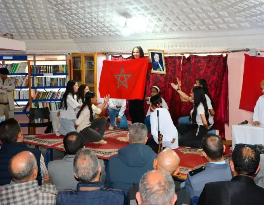 دار الطالب والطالبة بمولاي بوعزة تحتفي بالذكرى الـ49 للمسيرة الخضراء