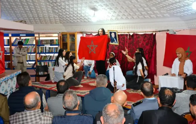 دار الطالب والطالبة بمولاي بوعزة تحتفي بالذكرى الـ49 للمسيرة الخضراء