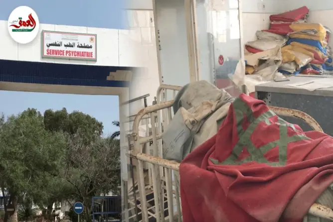 مستشفى بالجديدة يتحول إلى مزبلة