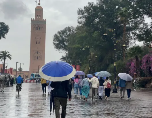 أحوال الطقس بالمغرب/ درجة الحرارة بالمغرب / مراكش / الأمطار / الشتاء/ عاصفة رعدية