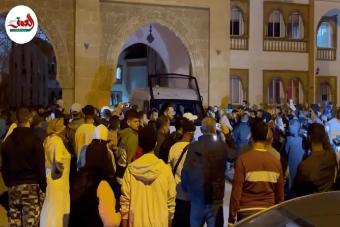 هكدا غادر إلياس المالكي المحكمة في إتجاه سجن الجديدة