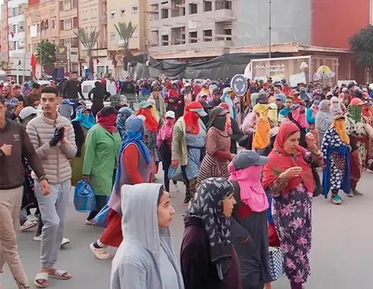 عمال زراعيون ينتفضون ضد “الحكرة والاستغلال”