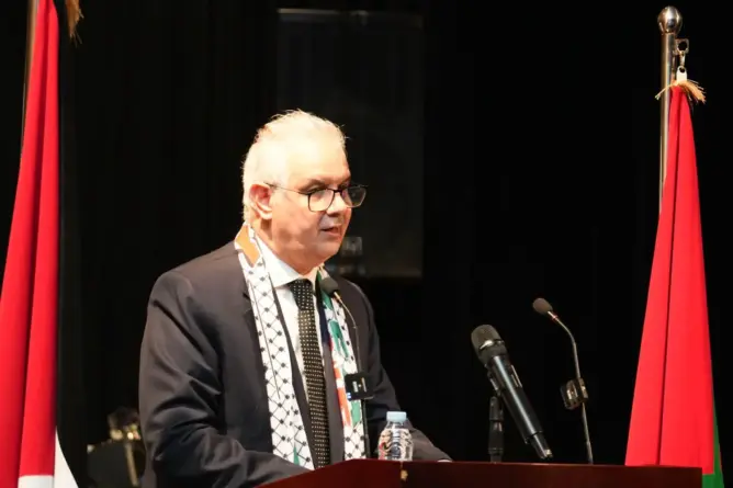 بركة يشيد بقرار اعتقال نتنياهو ويثني على مواقف المغرب المناصرة لفلسطين