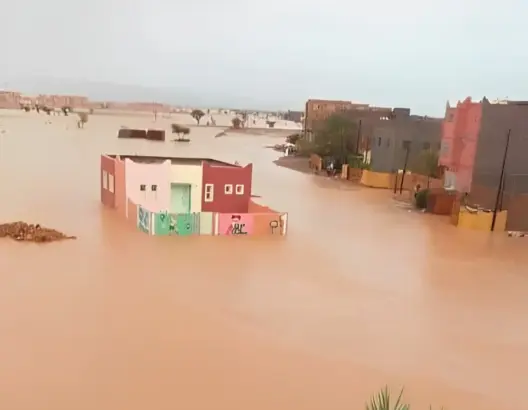الفيضانات تاكونيت الجنوب الشرقي