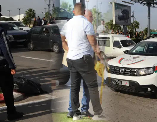 سقطت من سيارة للطب الشـرعي.. استنفار أمني بطنجة بعد العثور على أعضـاء بشرية وسط الطريق