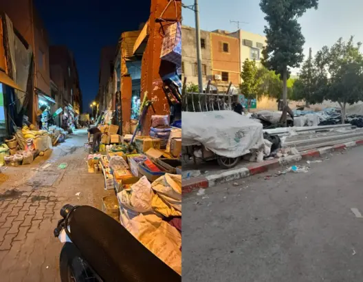 مطالب بتدخل السلطات لإنهاء ظاهرة احتلال الملك العام بدمنات