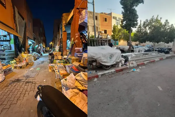 مطالب بتدخل السلطات لإنهاء ظاهرة احتلال الملك العام بدمنات
