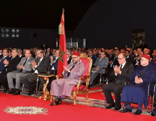 المخطط الجهوي للتسريع الصناعي بجهة سوس ماسة الموقع أمام الملك محمد السادس سنة 2018