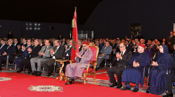 المخطط الجهوي للتسريع الصناعي بجهة سوس ماسة الموقع أمام الملك محمد السادس سنة 2018