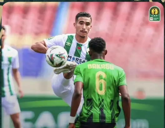 دوري الأبطال.. الرجاء يسقط في فخ التعادل الإيجابي أمام مانييما الكونغولي