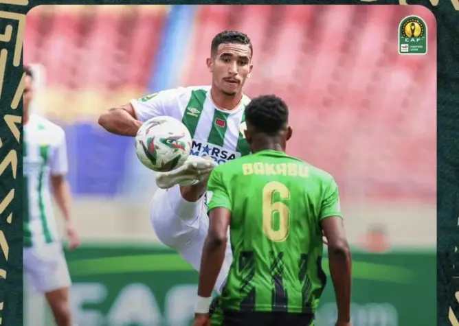 دوري الأبطال.. الرجاء يسقط في فخ التعادل الإيجابي أمام مانييما الكونغولي