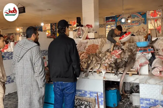 إقبال على الأسماك بالجديدة رغم الغلاء