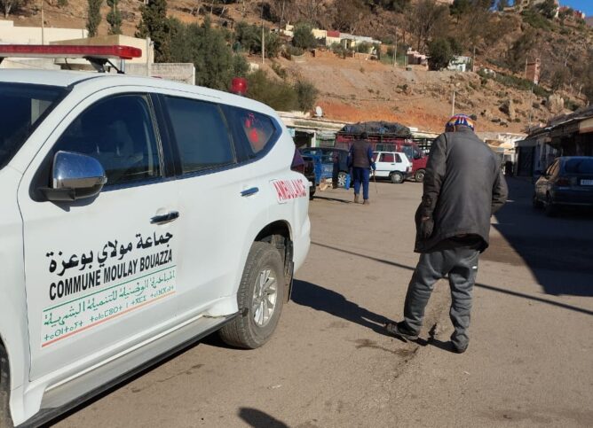 حملة لإيواء المشردين بمولاي بوعزة إقليم خنيفرة