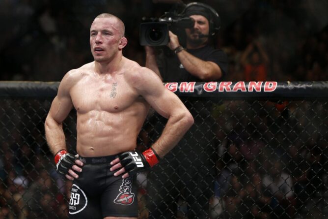 جورج سانت بيير أكثر المقاتلين الحاصدين للألقاب في بطولة UFC