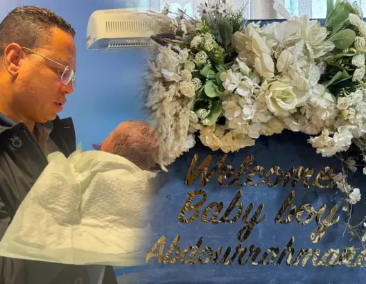 طاقم “العمق”يهنئ الزميل محمد لغروس بازدياد مولوده الجديد عبد الرحمان