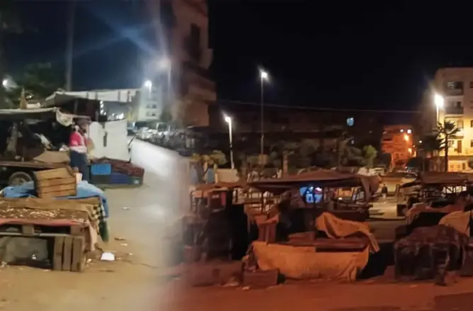 أسواق عشوائية تقلق راحة بيضاويين.. ومطالب بإنهاء “فوضى” احتلال الملك العمومي