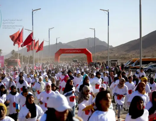 على طول 4 كلم.. زاكورة تستعد لاستقبال “خطوات النصر النسائية” في محطتها الثانية