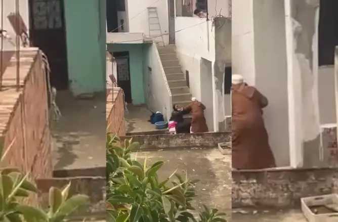 فيديو صادم لرجل يعتدي على سيدة وطفلتها بتطوان يشعل مواقع التواصل الاجتماعي