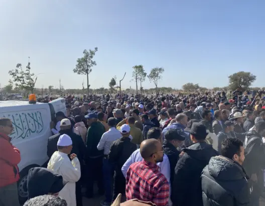 تشييع جثمان الفنان بلمودن بأكادير