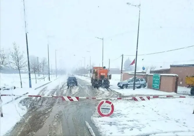 نشرة إنذارية..زخات رعدية وتساقطات ثلجية غدا الأربعاء بعدد من مناطق المملكة