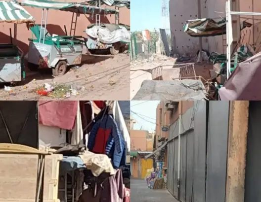 احتلال الملك العمومي بدمنات .. هدر للمداخيل وتشويه لجمالية المدينة