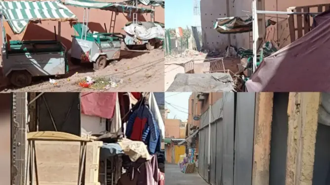 احتلال الملك العمومي بدمنات .. هدر للمداخيل وتشويه لجمالية المدينة