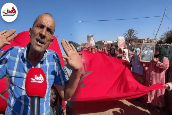 أقدم كاريان بسيدي بنور يحتج ضد الترحيل