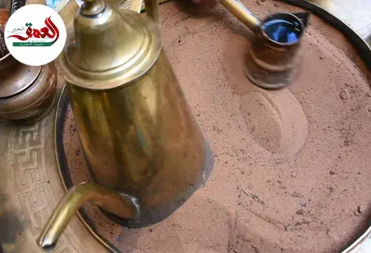 قهوة عربية برمال مرزوكة بفاس