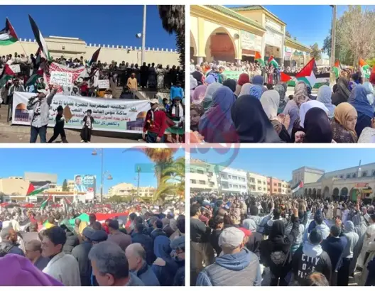 “خطة ترامب” وزيارة وزيرة إسرائيلية لمراكش تُخرجان أزيد من 100 مظاهرة بالمغرب (صور)