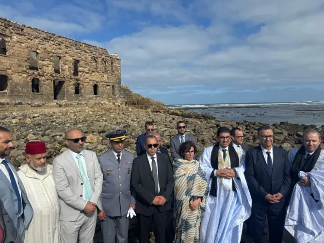 بنسعيد ونظيرته الفرنسية ذاتي يزوران مدن الصحراء المغربية