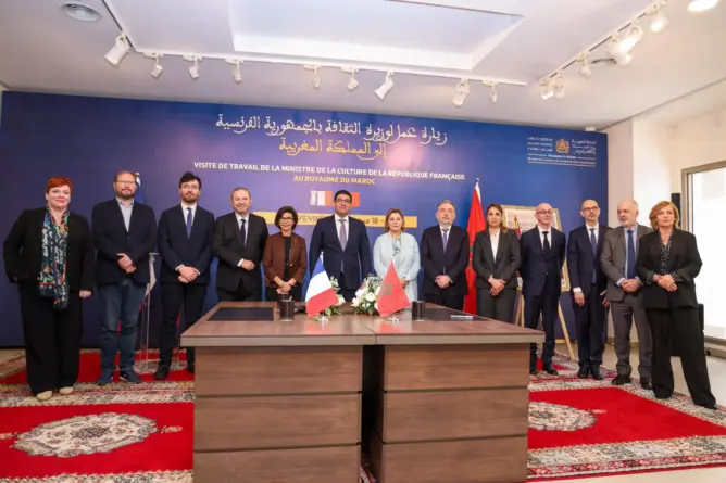 داتي تختتم زيارتها للمملكة بتأكيد دعم فرنسا لمغربية الصحراء وتوقيع اتفاقيات ثقافية استراتيجية