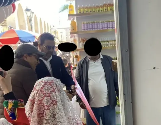 بعد غيابه عن افتتاح “أليوتيس” رئيس جهة سوس يدشن محلا لبيع “أملو” بأكادير