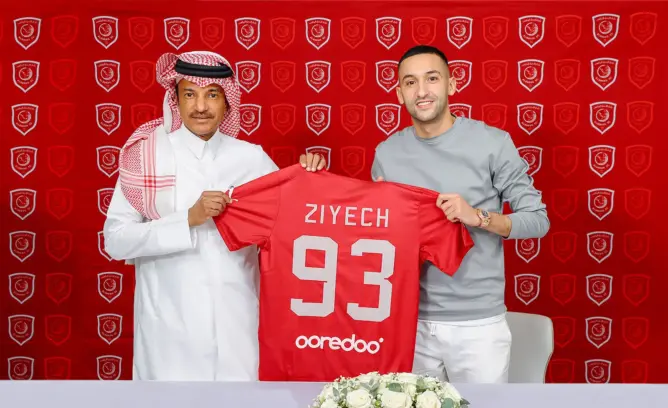 زياش: أعمل على استعادة مستواي.. والحياة مريحة في قطر