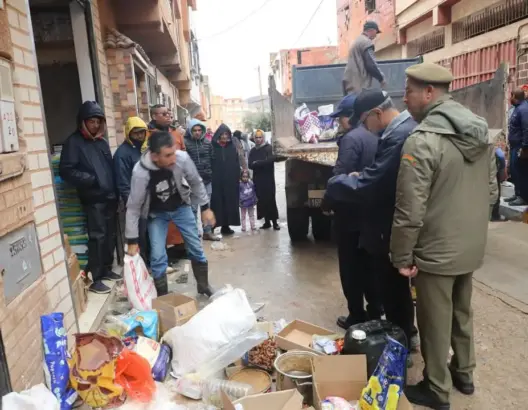 حجز مواد غذائية فاسدة بخنيفرة