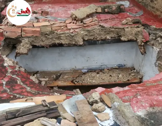 انهيار سقف محل تجاري بالمدينة العتيقة بفاس