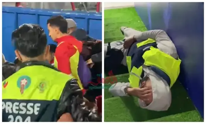 وسط استنكار شديد.. لاعب بالنادي المكناسي يعتدي على صحفيَيْن ومطالب بفتح تحقيق (فيديو)
