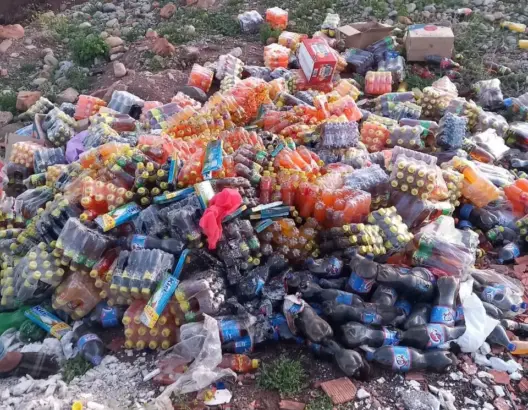 حملة ضد الغش بضواحي أزيلال تضبط مشروبات غازية منتهية الصلاحية