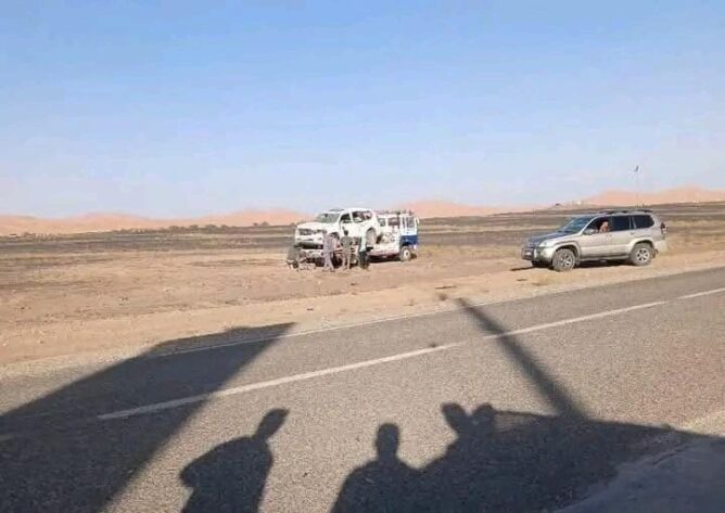 مصرع شخصين في حادثة سير مميتة بين الريصاني ومرزوكة