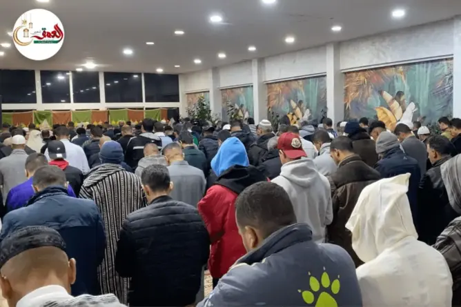 إحياء ليلة القدر بمسجد بن كبور مع القارئ عبد الإله بوكيوض