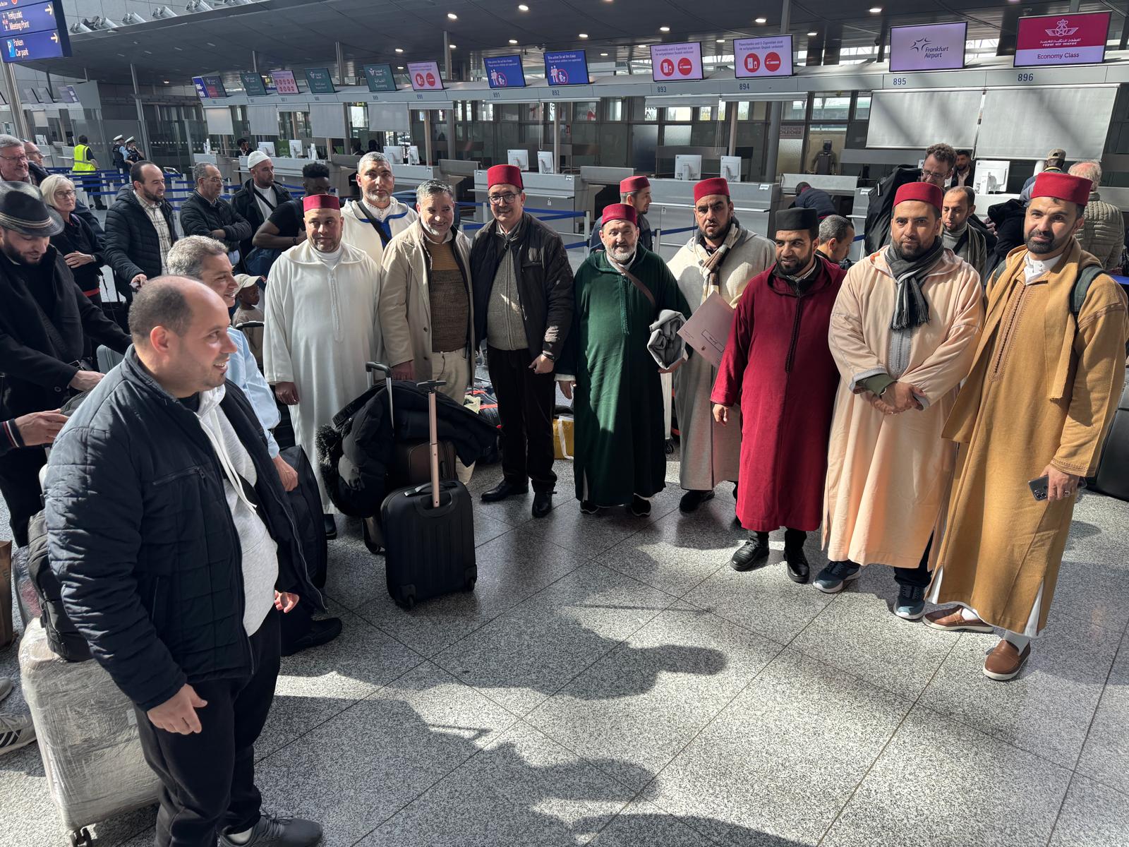 المجلس المركزي لمغاربة ألمانيا يودّع البعثة الرمضانية
