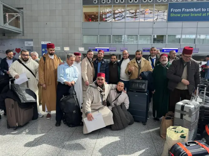المجلس المركزي لمغاربة ألمانيا يودّع البعثة الرمضانية