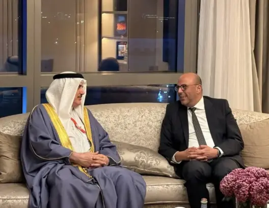 ولد الرشيد يتباحث تقوية التعاون الثنائي مع رئيس مجلس النواب البحريني