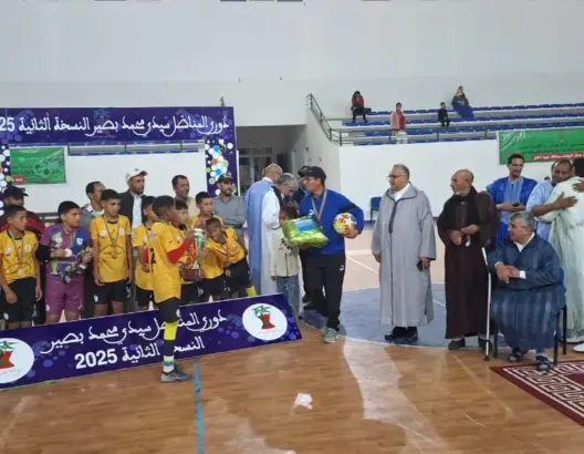 يهدف إلى اكتشاف المواهب الرياضية.. إسدال الستار على دوري محمد بصير بالعيون