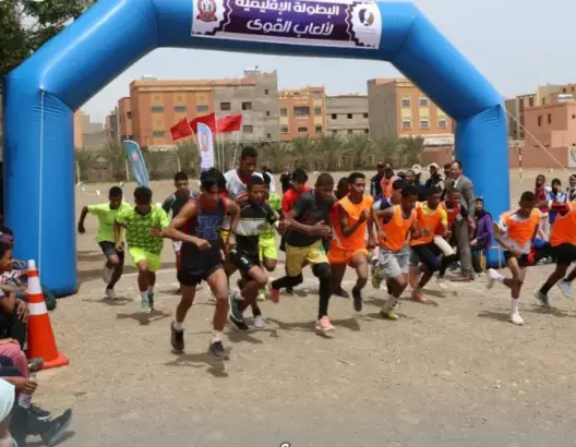 مشاركة واسعة وندية في بطولة ألعاب القوى المدرسية بأكدز