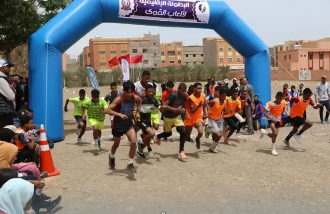 مشاركة واسعة وندية في بطولة ألعاب القوى المدرسية بأكدز