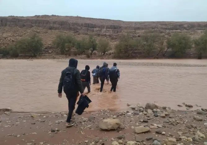 سوء الأحوال الجوية يعلق الدراسة في أربع أقاليم بجهة درعة تافيلالت