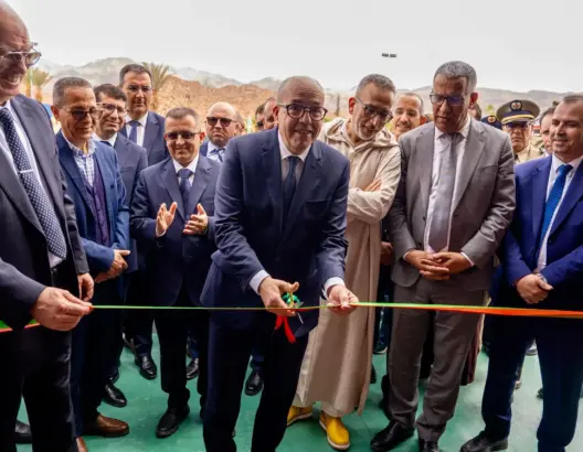 وزير الفلاحة يفتتح مهرجان اللوز بتافراوت ويطلق مشاريع للتنمية الفلاحية والقروية