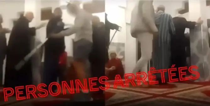اعتقال شخصين بتيفلت بعد ظهورهما في فيديو ينتهكان حرمة مسجد