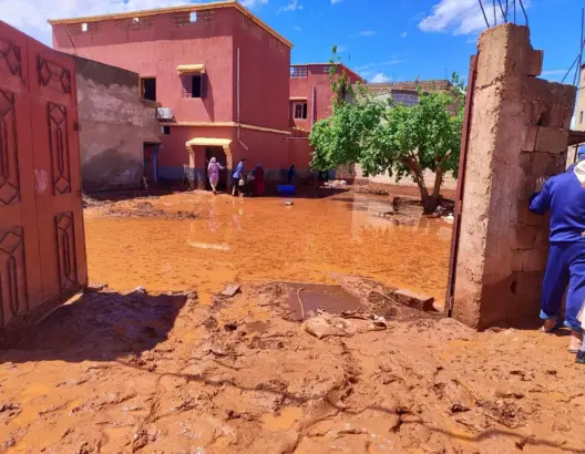 انهيارات ونفوق مواشي جراء سيول جارفة ضربت دوار “لعوينة” نواحي أزيلال (صور)